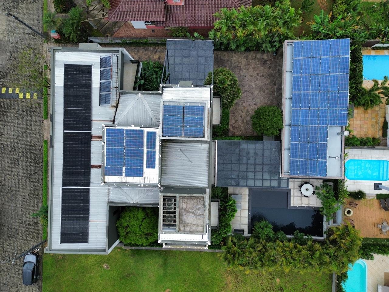 Instalação residencial do Único Solar em Guaíba e região
