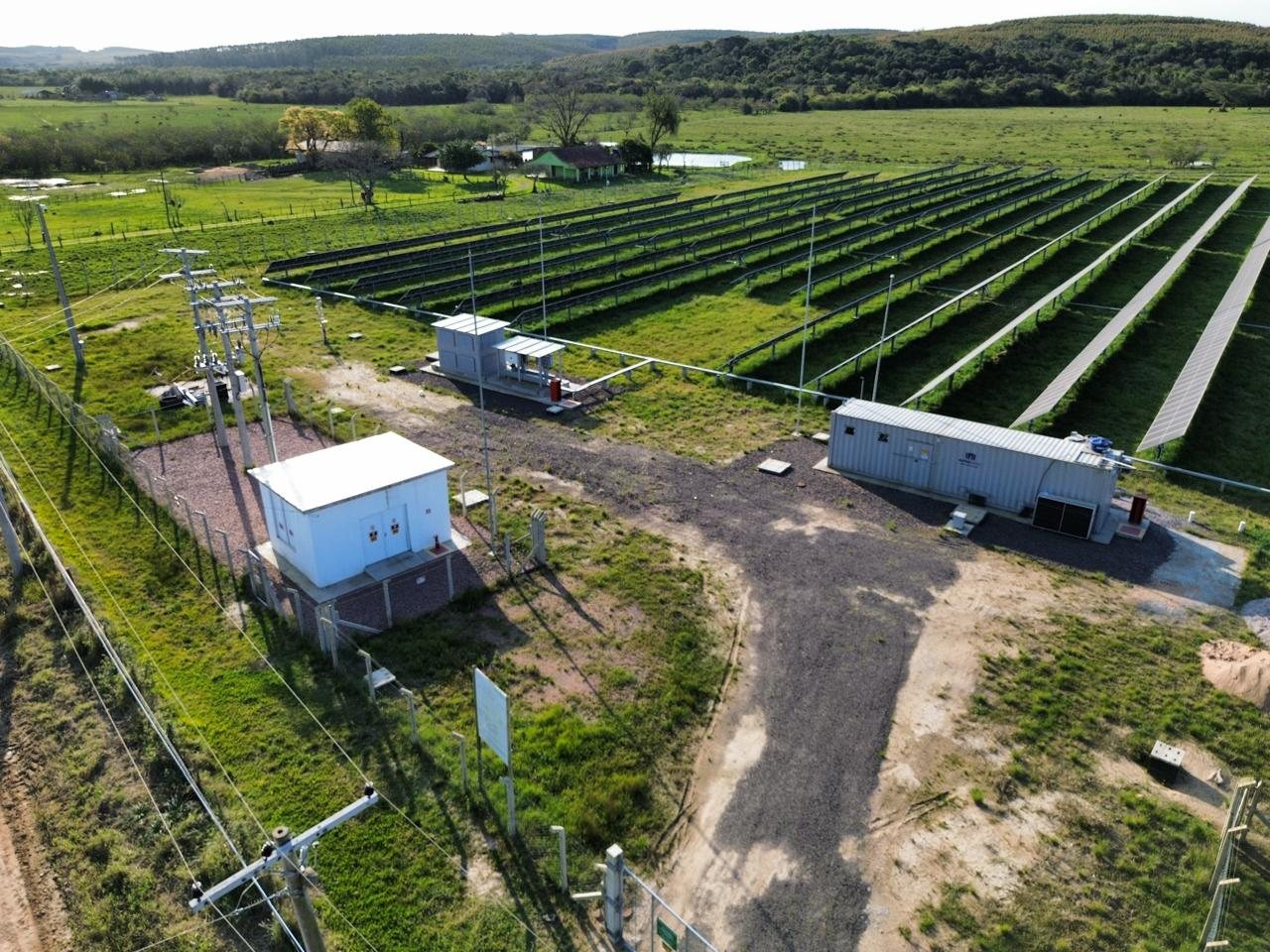 Usina fotovoltaica de solo do Único Solar em Guaíba e região
